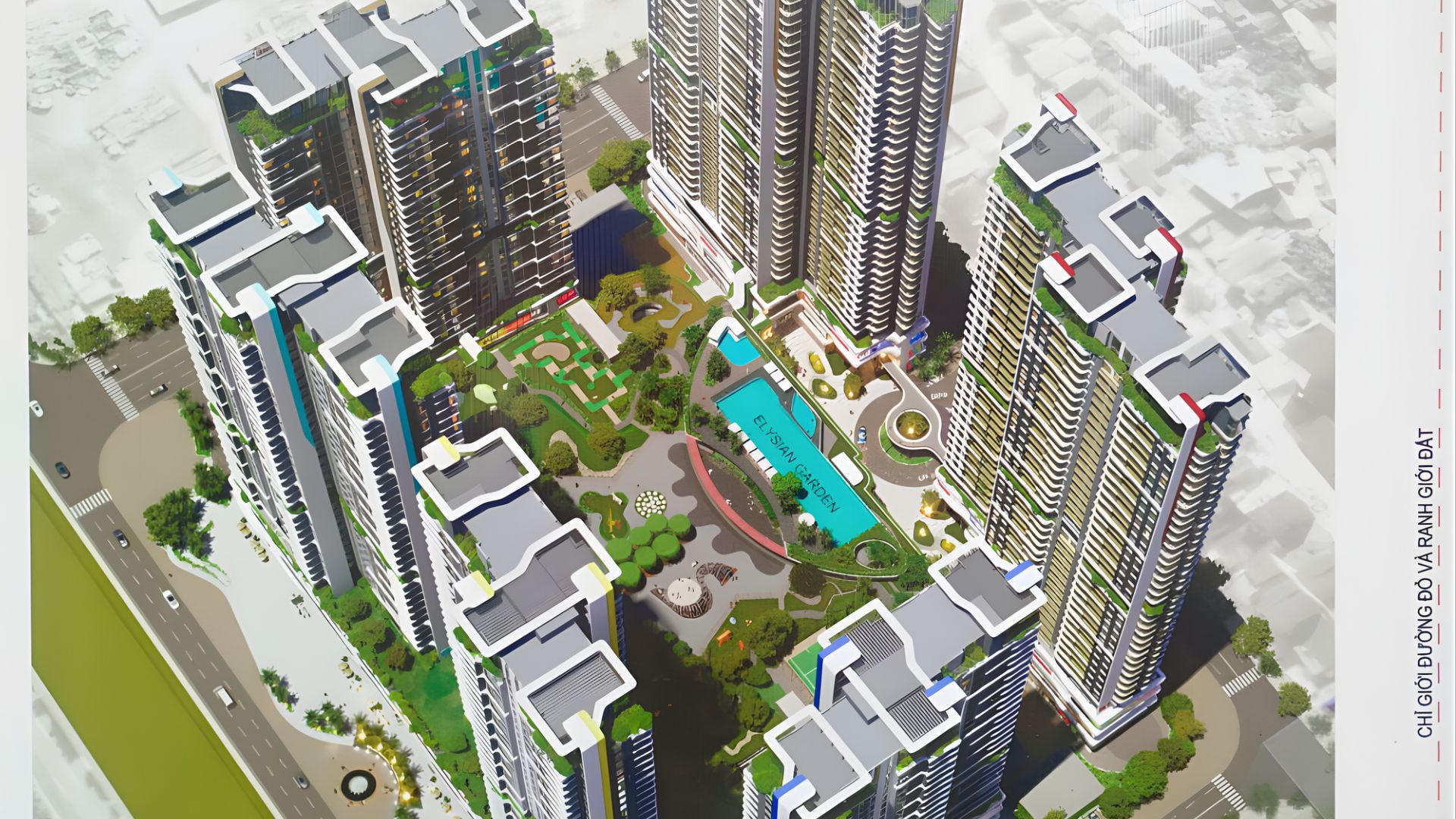 Phân bổ tiện ích chung cư Imperia Sky Park