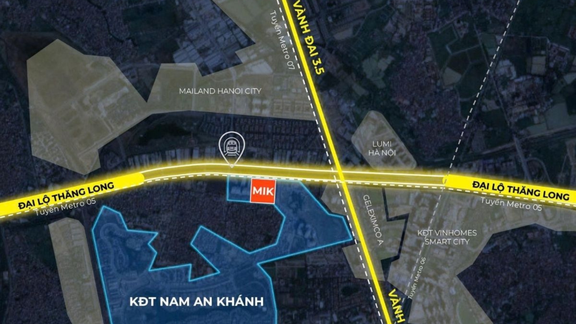 Vị trí chung cư Imperia Sky Park